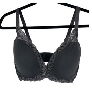 Natori bra 730023 Feathers underwire contour coal size 32G